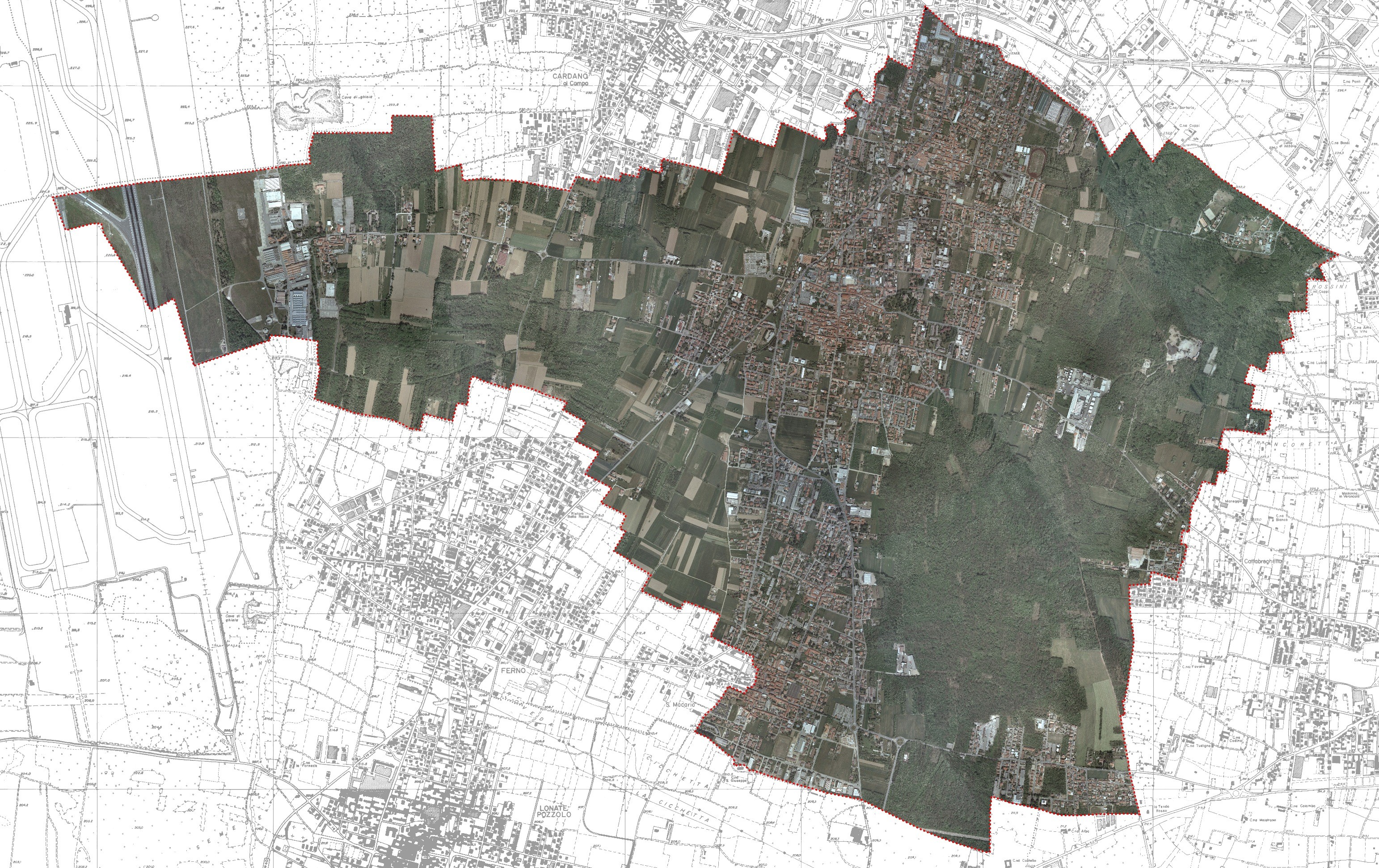 Fotopiano totale di Samarate